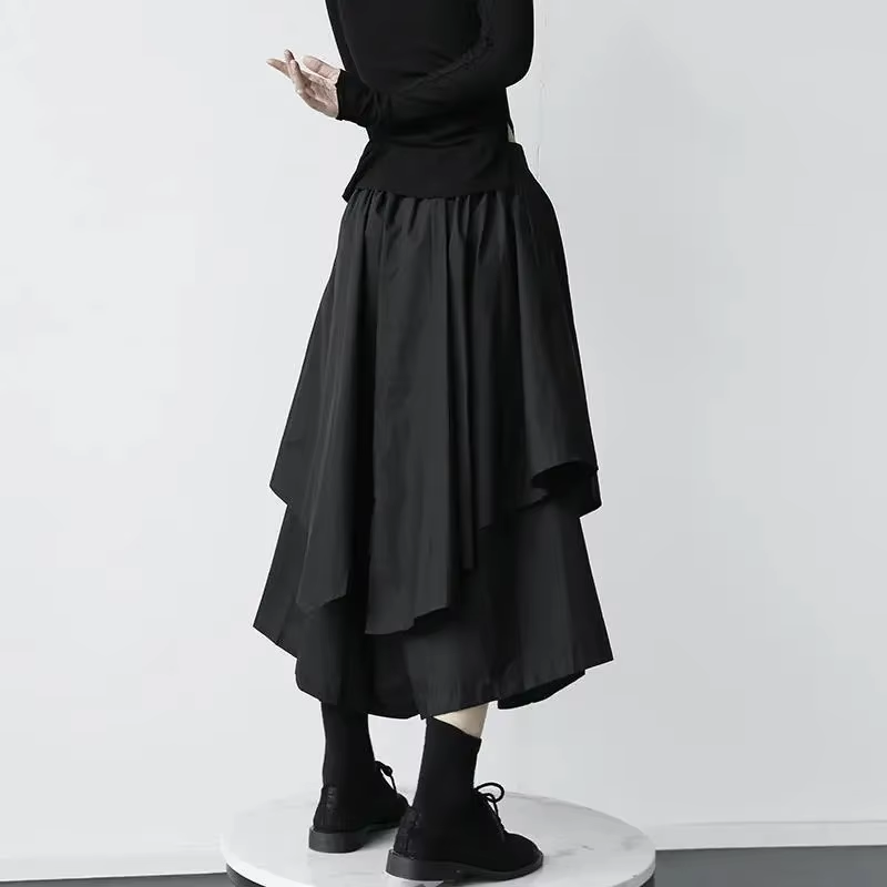 A back side of the skirt is shown.